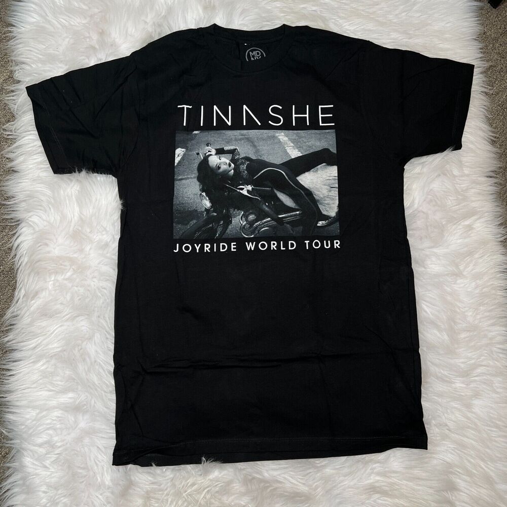 TINASHE JOYRIDE WORLD TOUR MERCH SHIRT MDNY SIZE MEDIUM UNISEX